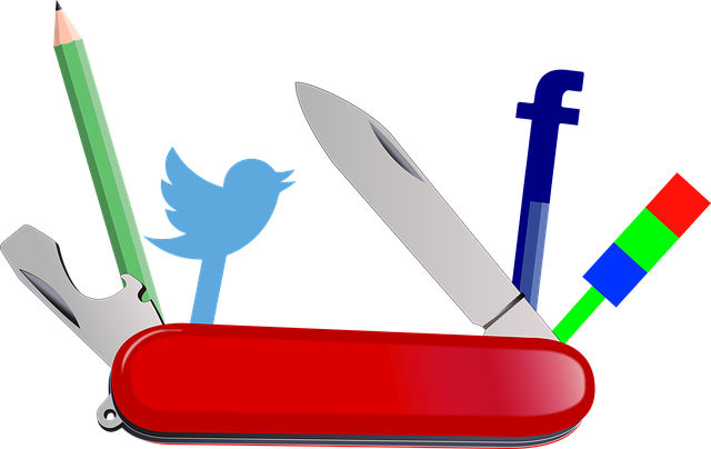 knife, tool, swiss army knives social media tools, marketing