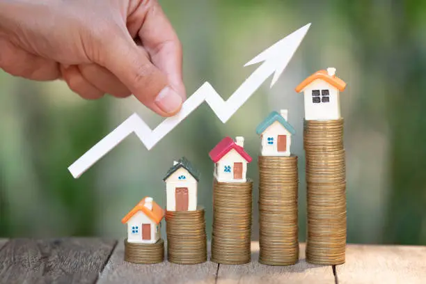 A graph showing the housing market indicators