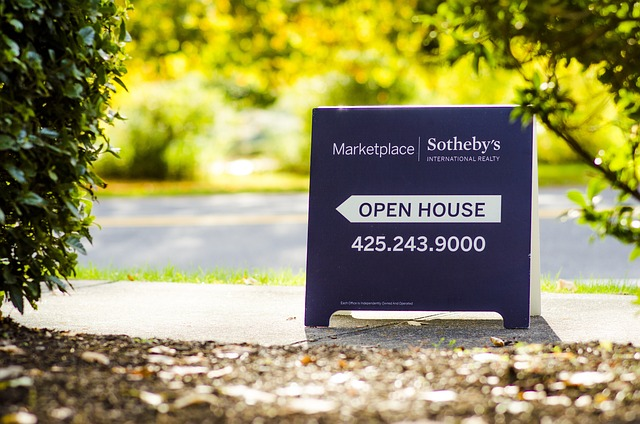 open house, sign, aboard