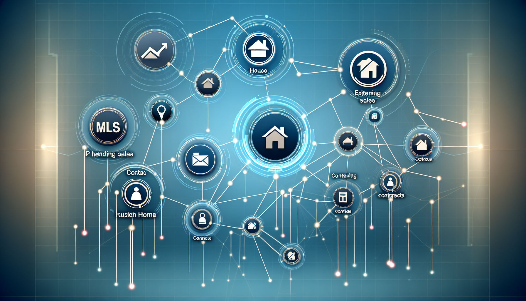 Illustration of the Multiple Listing Service (MLS) system