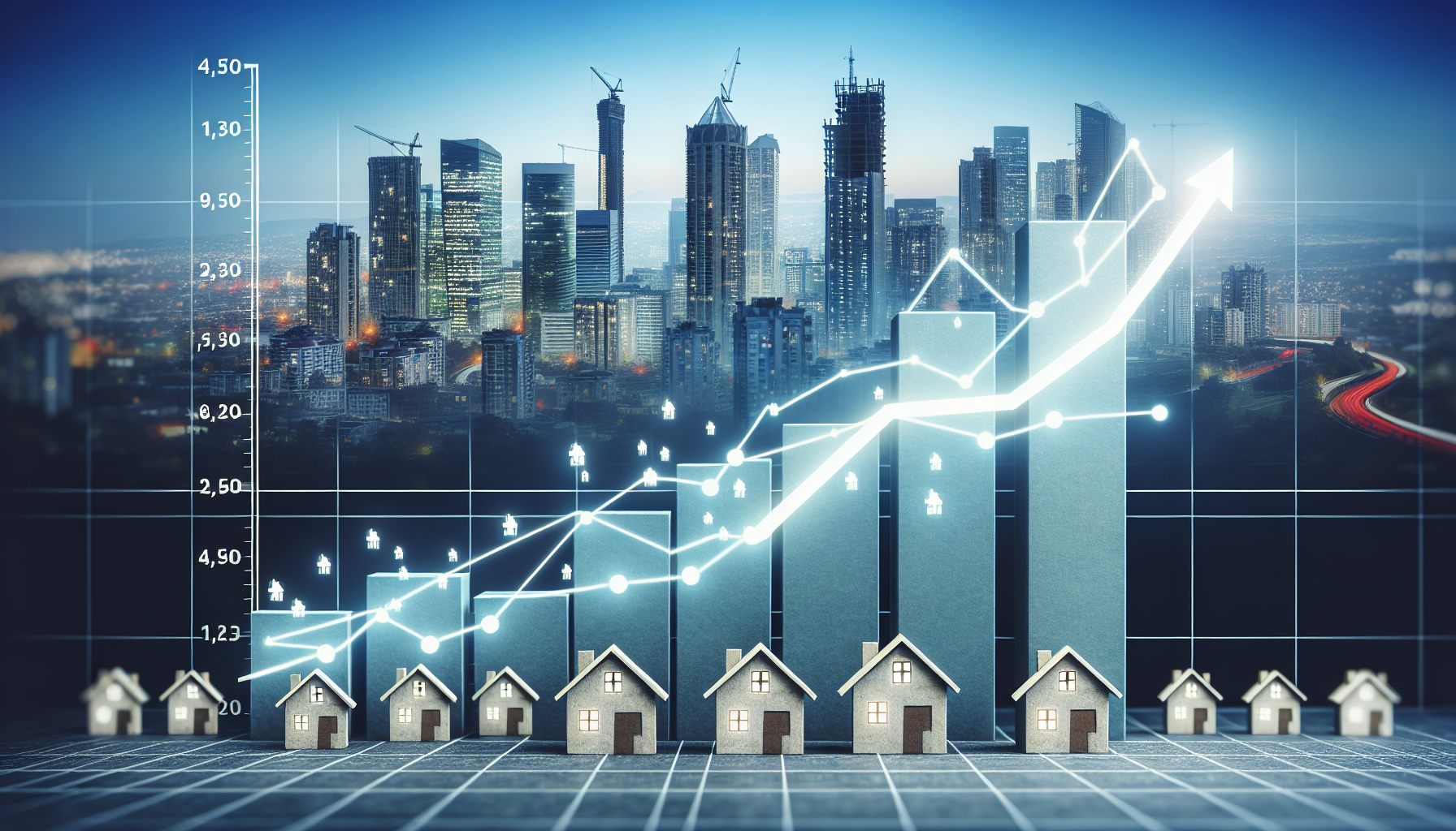 Illustration of fluctuating housing inventory levels