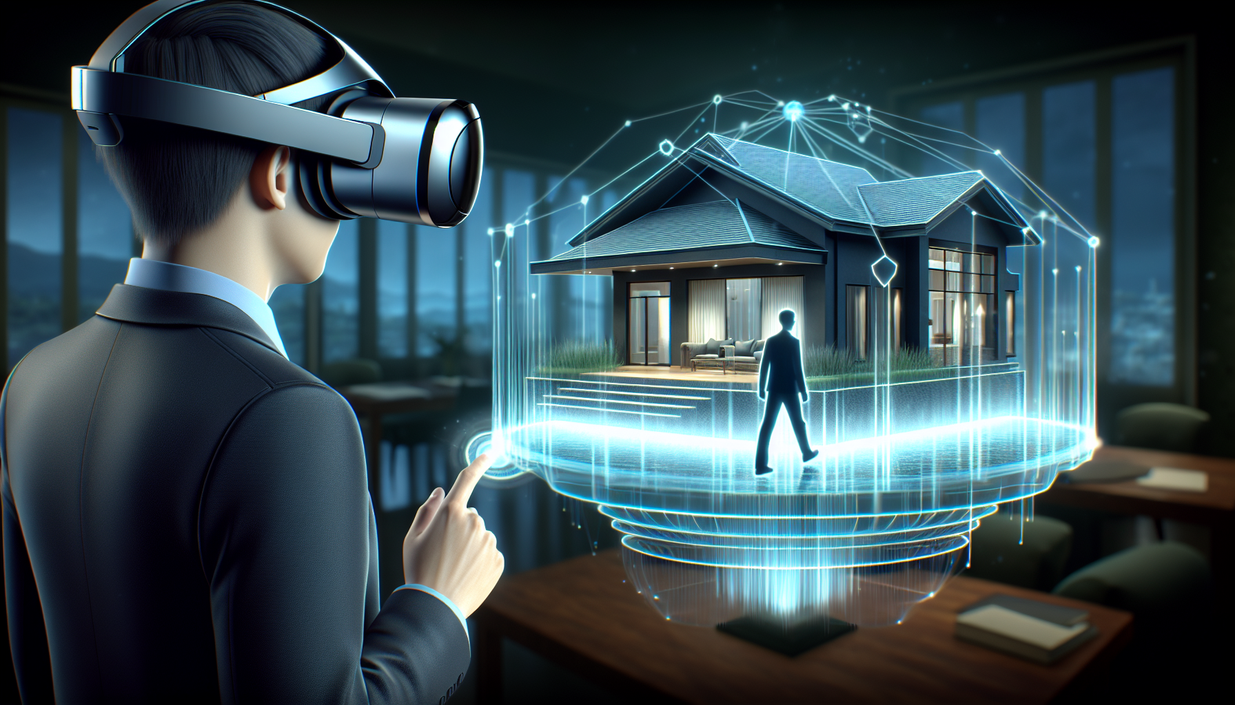 Virtual tour technology for property showings